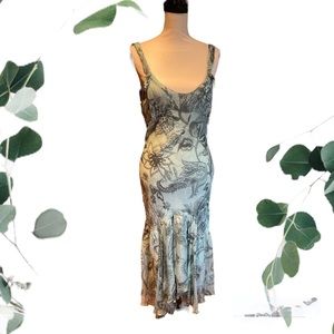 Rangoon silk dress Size Medium